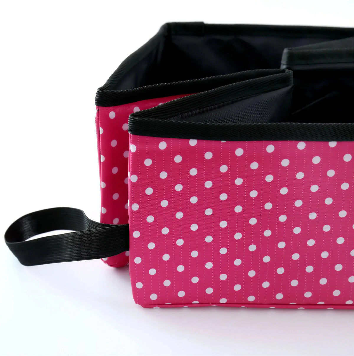 Bac à litière étanche et pliable avec motifs à pois pour chat Pour toi Mon chat