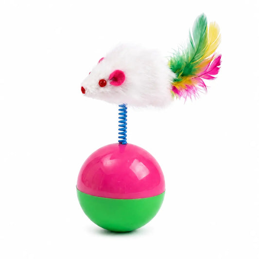 Balle culbuto avec souris - Souris'On'Ball™ Pour toi Mon chat