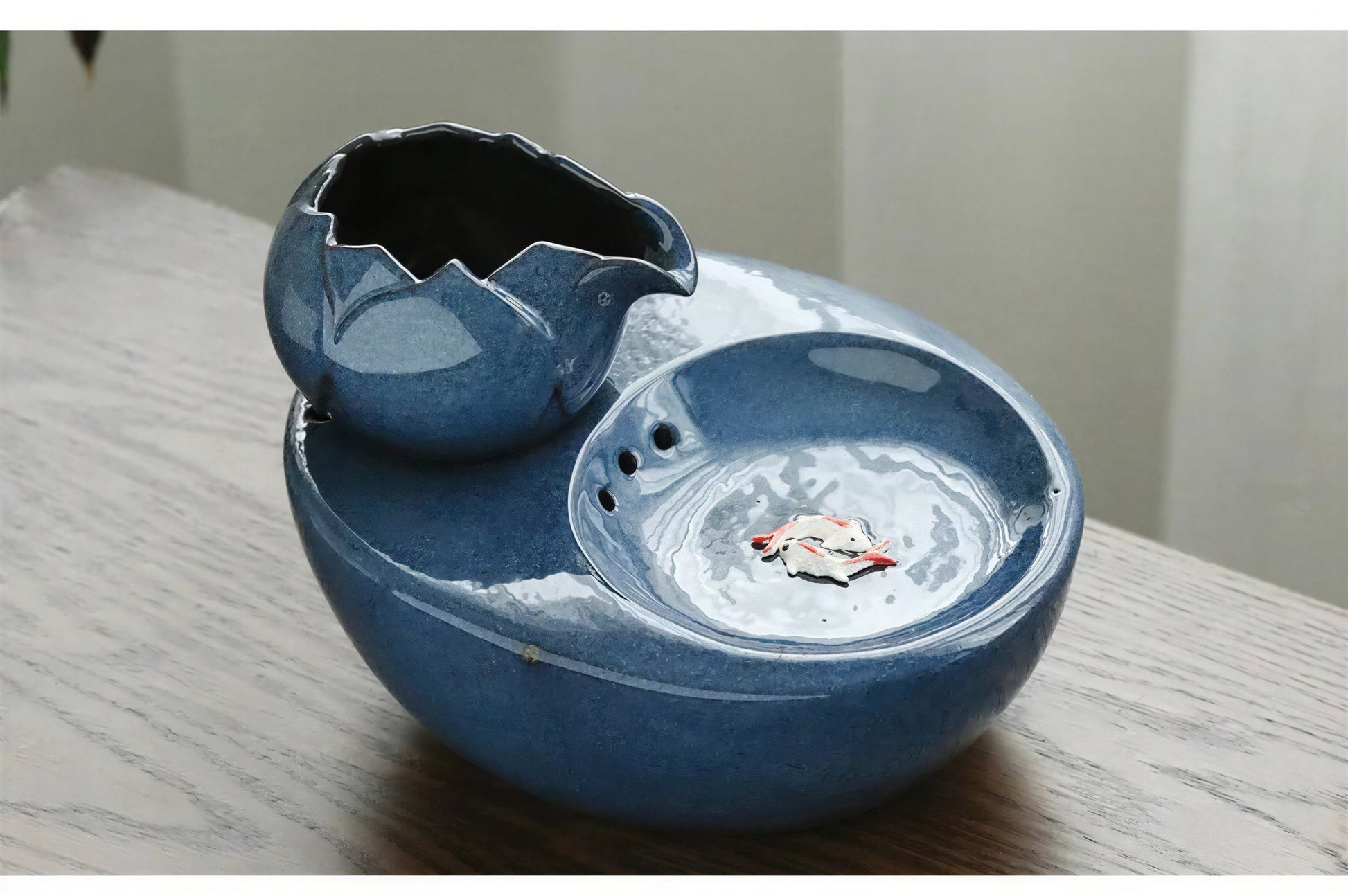 Fontaine à boire électrique en céramique pour chat Pour toi Mon chat