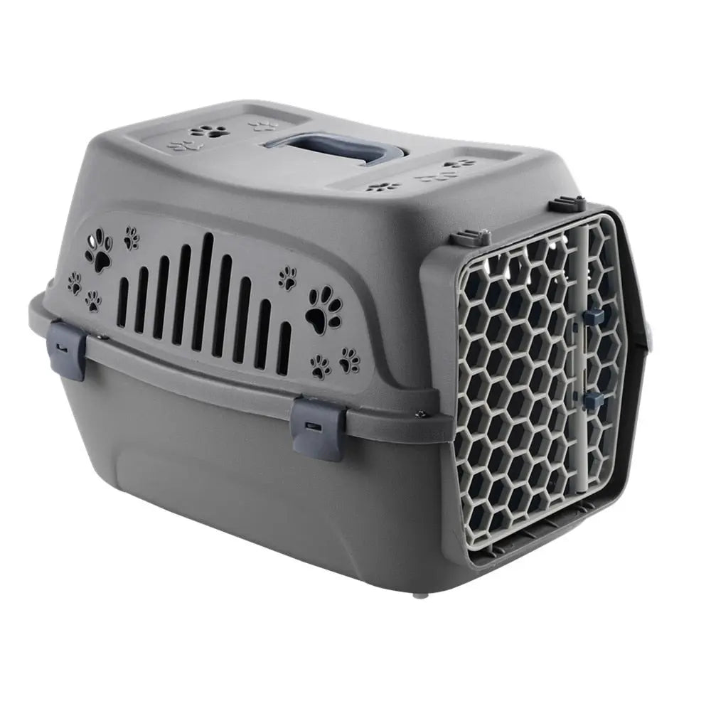 Boîte de transport respirante et durable en plastique pour chat Pour toi Mon chat