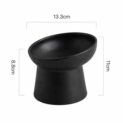 Bol d'eau et de nourriture en céramique style nordique pour chats Pour toi Mon chat