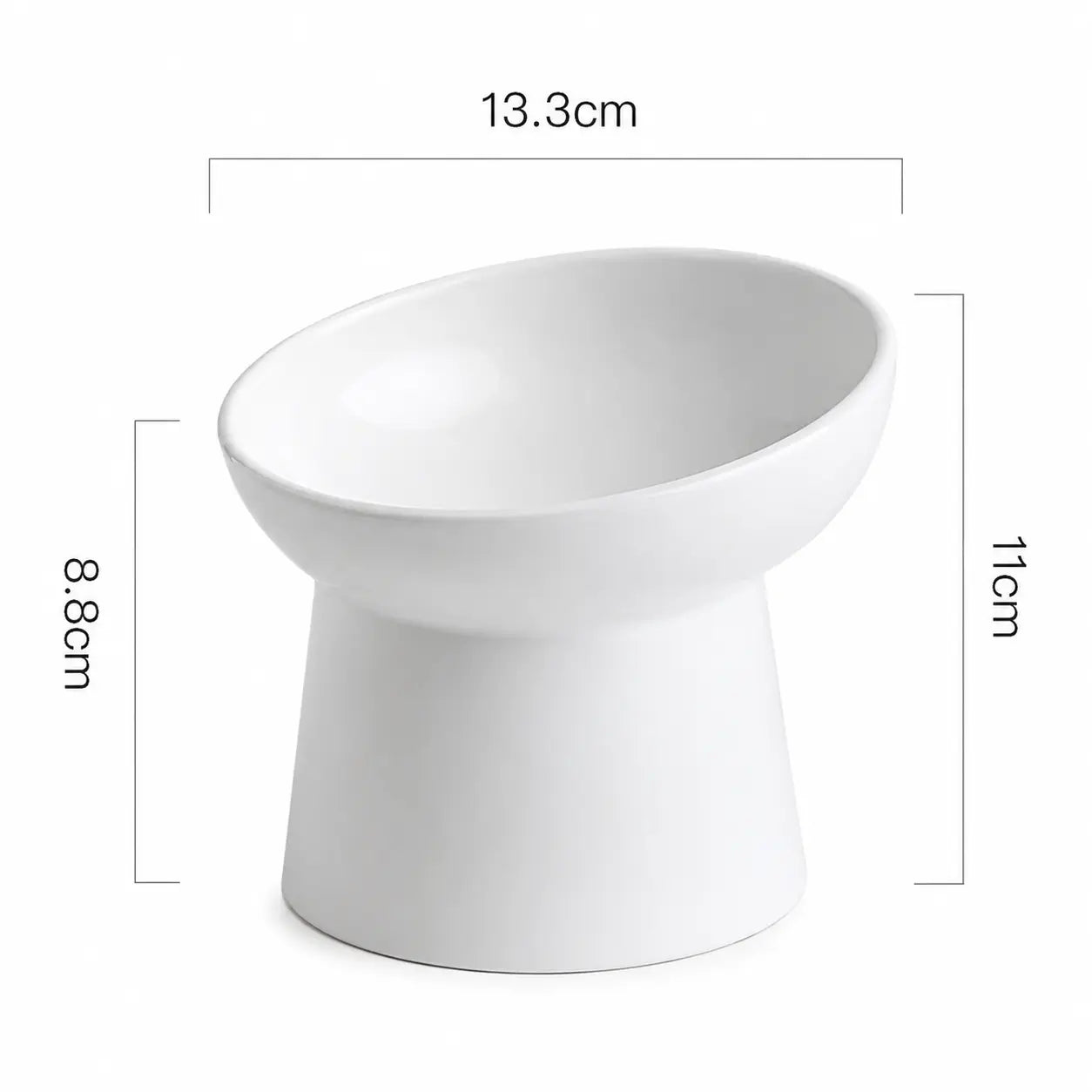 Bol d'eau et de nourriture en céramique style nordique pour chats Pour toi Mon chat