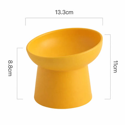 Bol d'eau et de nourriture en céramique style nordique pour chats Pour toi Mon chat