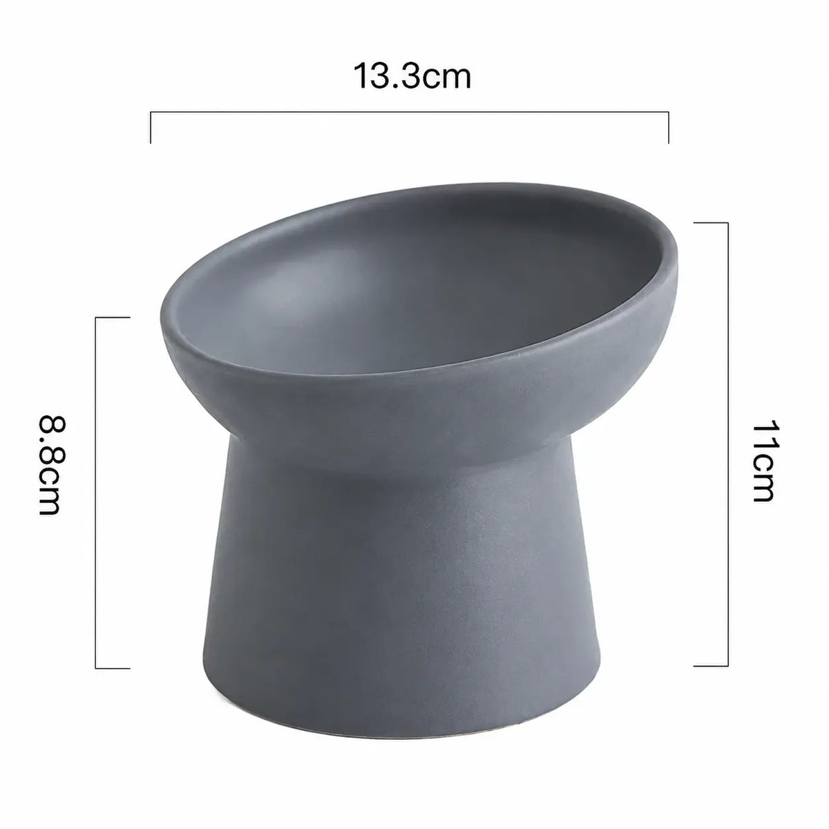 Bol d'eau et de nourriture en céramique style nordique pour chats Pour toi Mon chat
