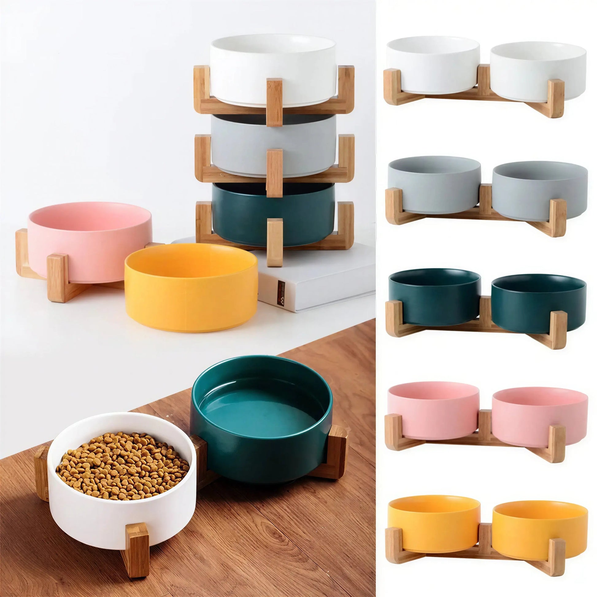 Bol durable en céramique pour chat Pour toi Mon chat