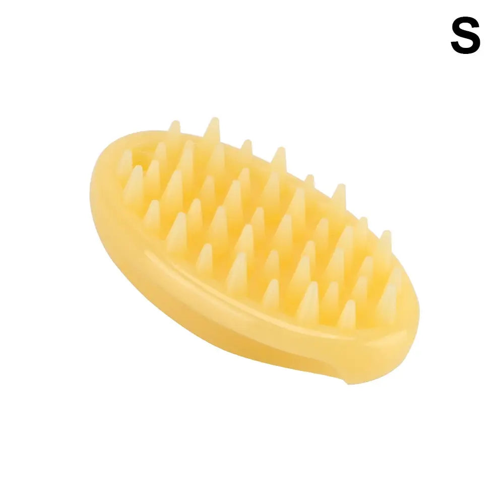 Brosse de massage en poils doux de silicone pour chat Pour toi Mon chat