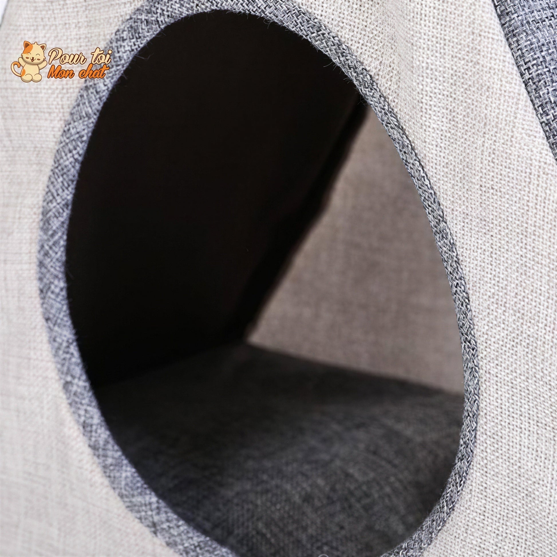 Niche pour Chat avec Grattoir - Crazybed™ Pour toi Mon chat