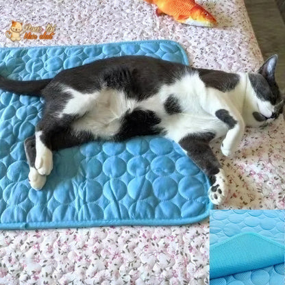 Tapis rafraîchissant & reposant - CHATauFrais™ Pour toi Mon chat