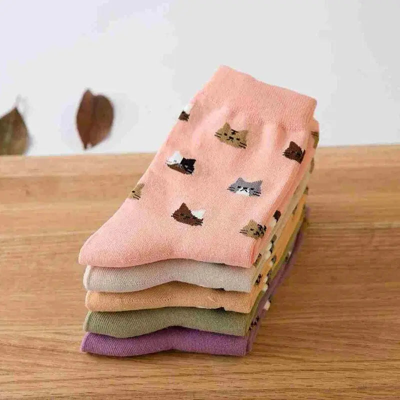 Cadeau Fan De Chat Chaussettes Chaude En Coton Pour toi Mon chat