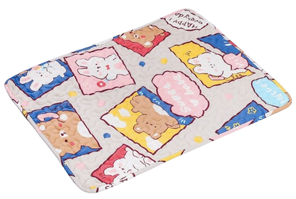 Tapis Rafraîchissant Chat Respirant – Tissu Respirant et Plusieurs Tailles Pour toi Mon chat