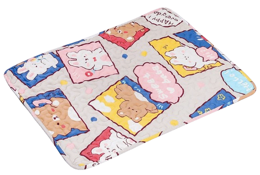 Tapis Rafraîchissant Chat Respirant – Tissu Respirant et Plusieurs Tailles Pour toi Mon chat