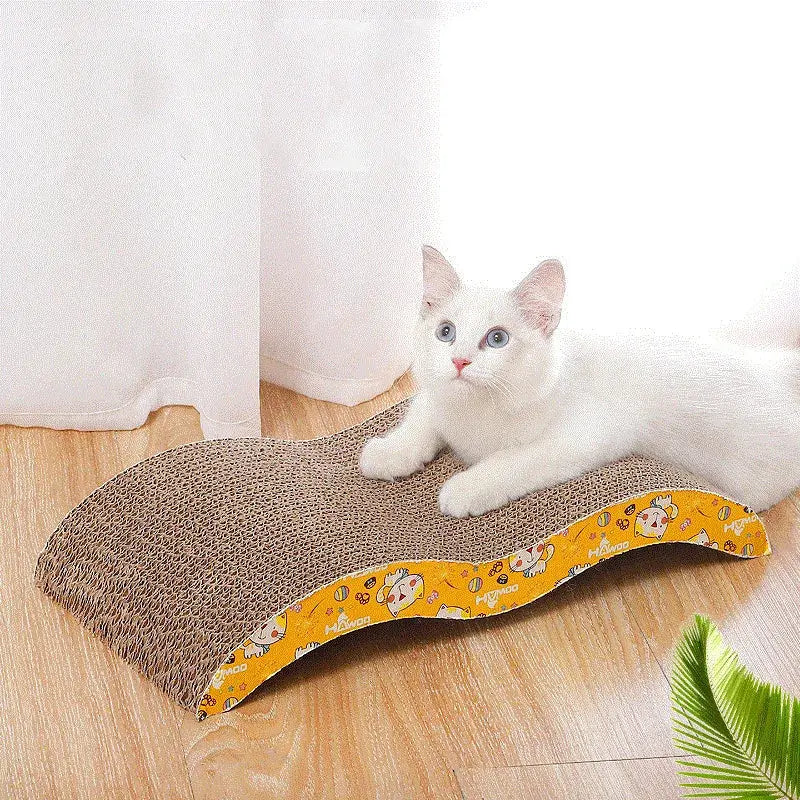 Cat Toys cat scraper sharpening claw cardboard corrugated board scratch-resistant cat scratch board Cat toy sofa cushion bed Pour toi Mon chat