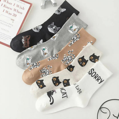 Cadeau Fan De Chat Chaussettes Chat Pour toi Mon chat