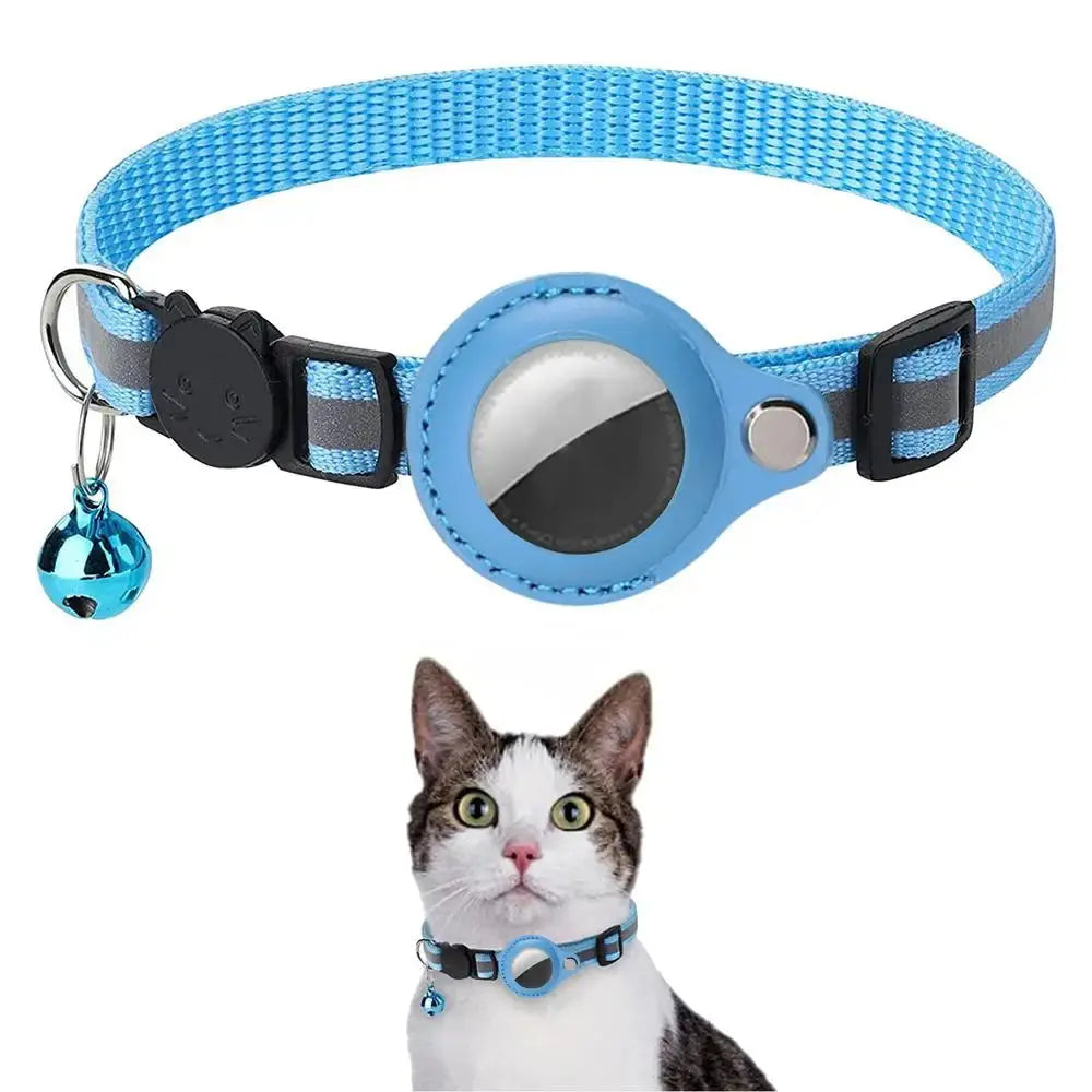 Collier Anti Fugue avec Clochette et Emplacement pour Airtag Pour toi Mon chat