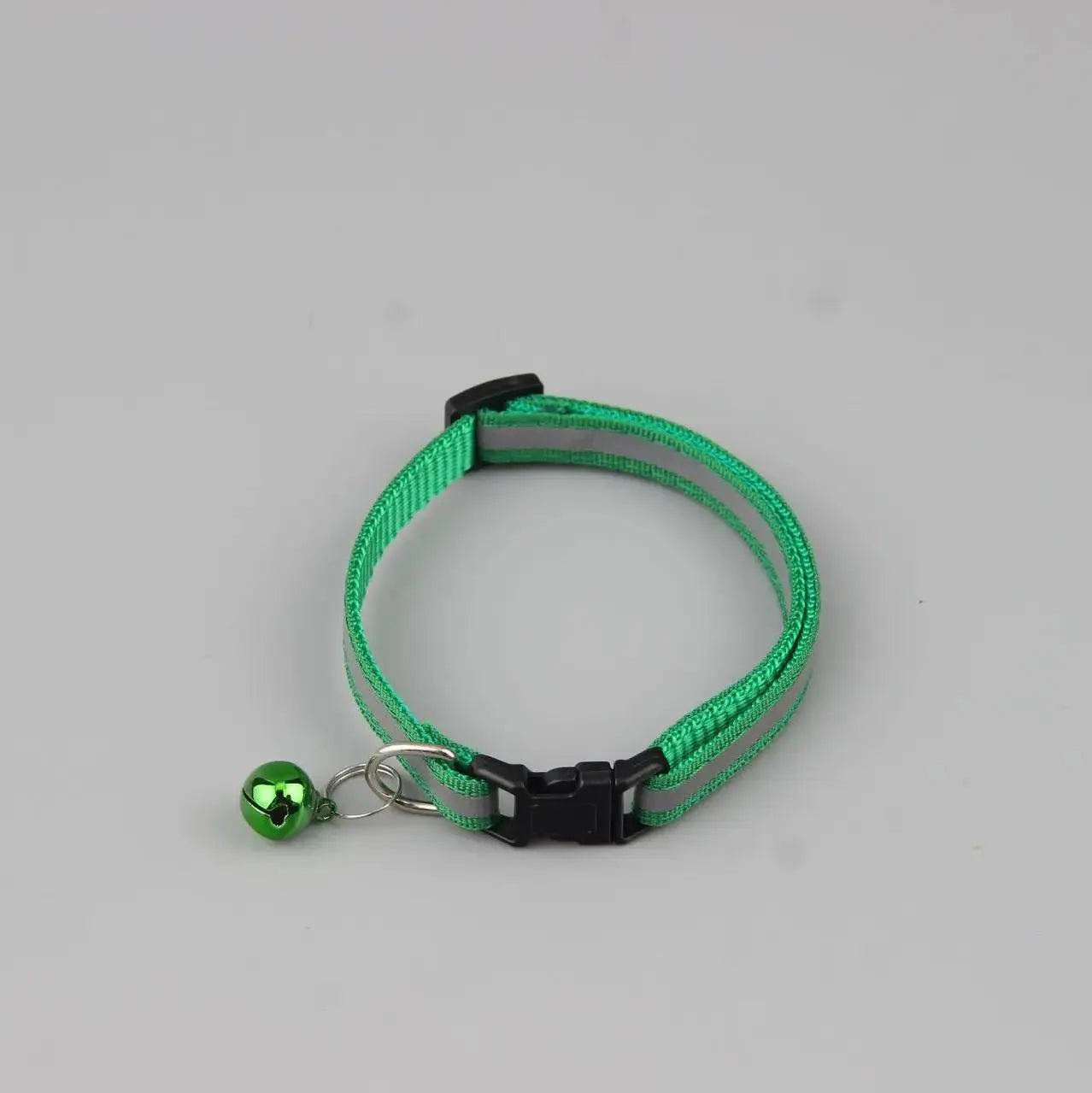 Collier Chat Anti Étranglement Réfléchissant avec Clochette