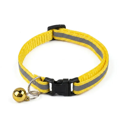 Collier Chat Anti Étranglement Réfléchissant avec Clochette Pour toi Mon chat