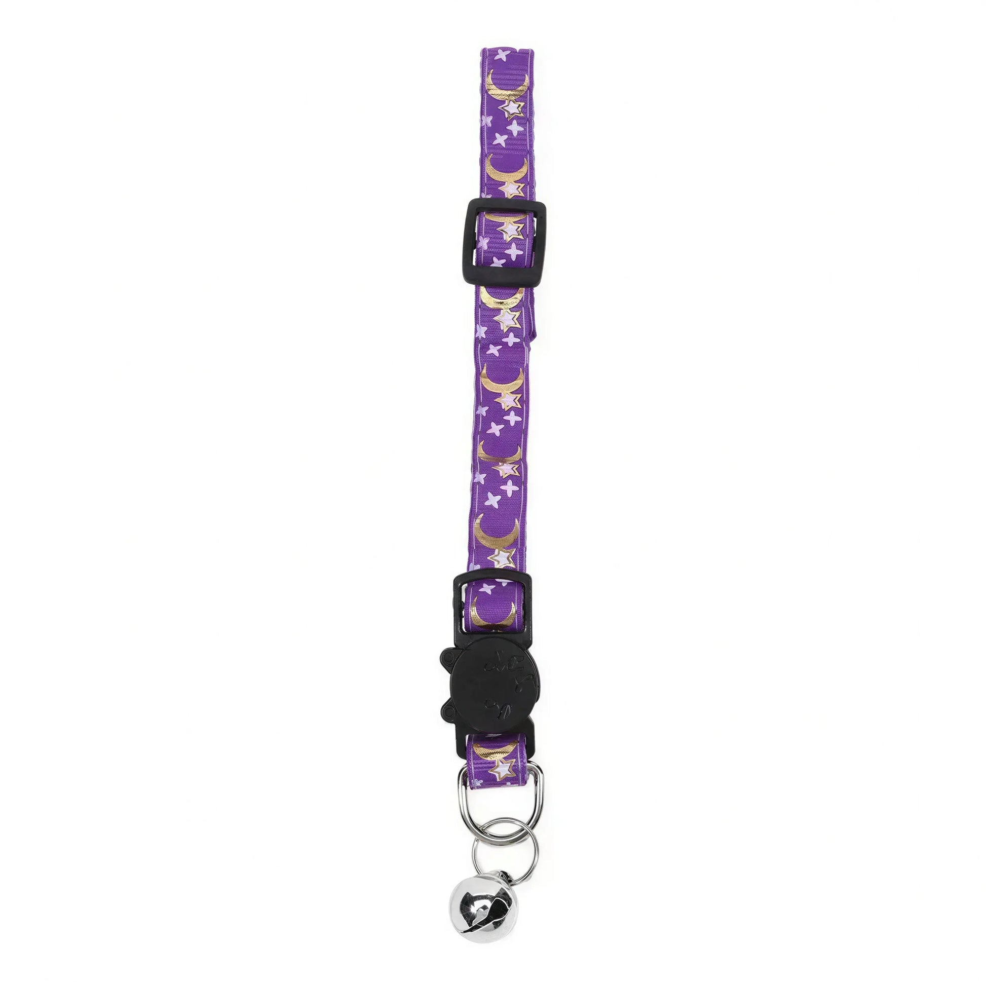 Collier pour Chat Lune Etoile avec Clochette Pour toi Mon chat