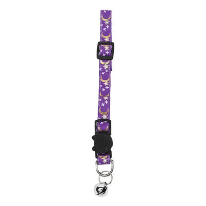 Collier pour Chat Lune Etoile avec Clochette Pour toi Mon chat