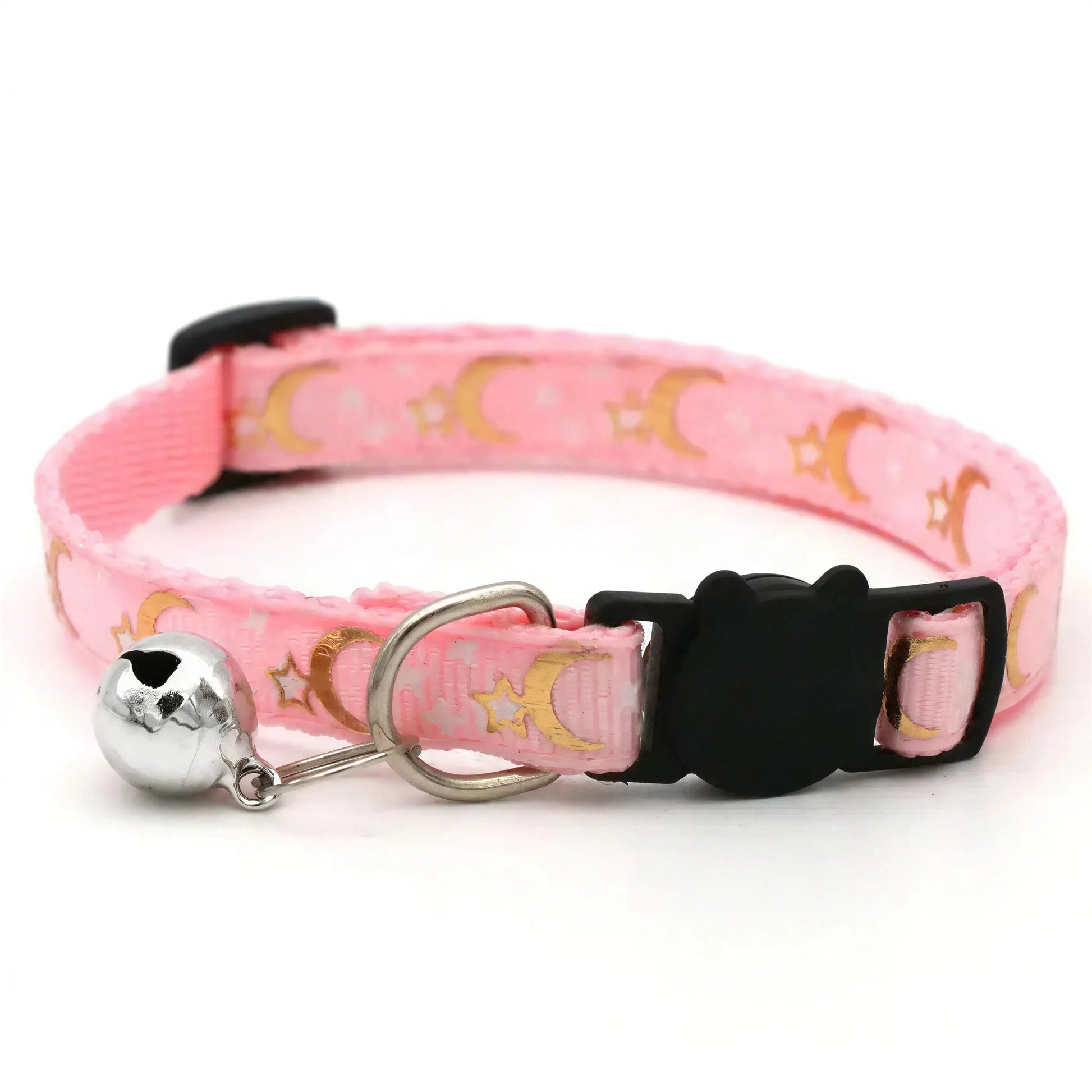 Collier pour Chat Lune Etoile avec Clochette Pour toi Mon chat