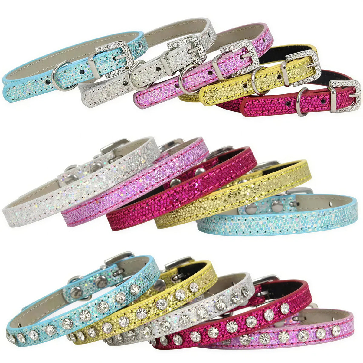 Collier pour Chat avec Strass Pour toi Mon chat