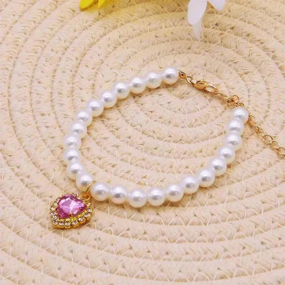 Collier pour Chat en Perles Pour toi Mon chat
