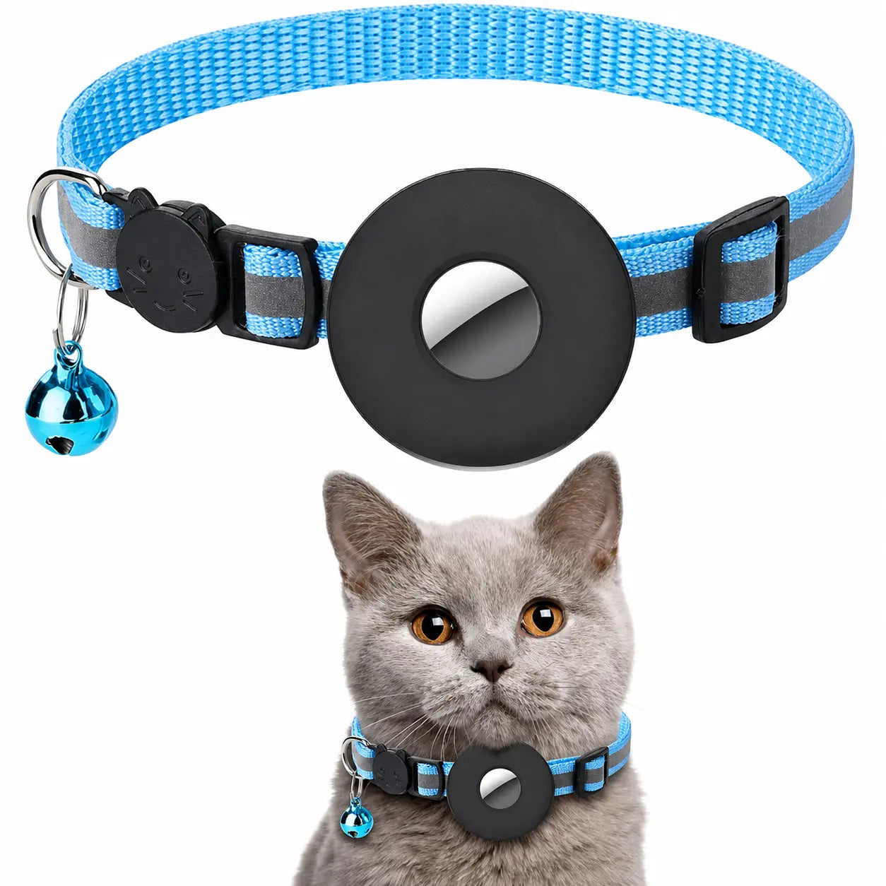 Collier support de repérage GPS pour chat Pour toi Mon chat
