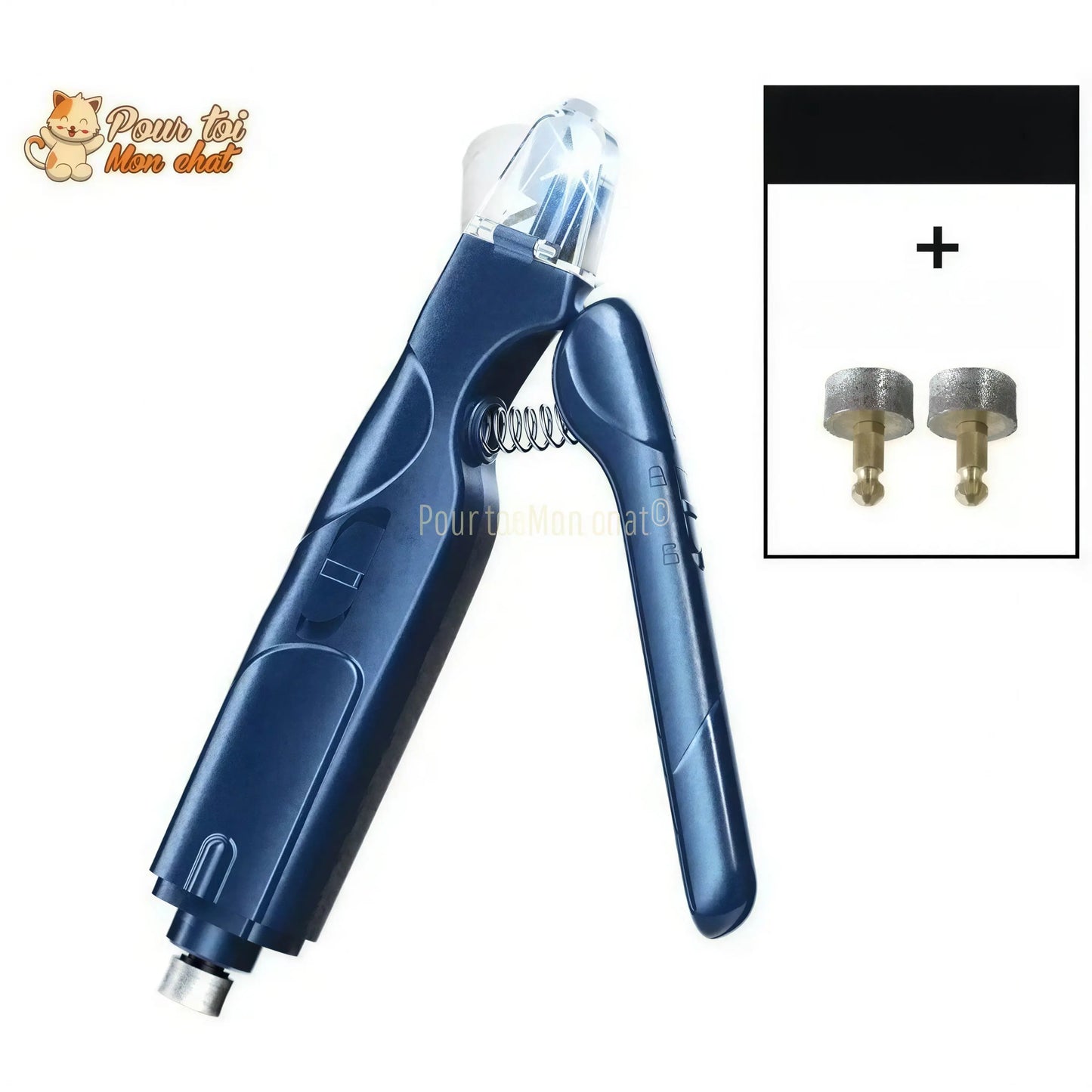 Coupe-griffes - coupe-ongles, ciseaux et broyeur, accessoire pour chat - Coup'Griff4Cat'™ Pour toi Mon chat