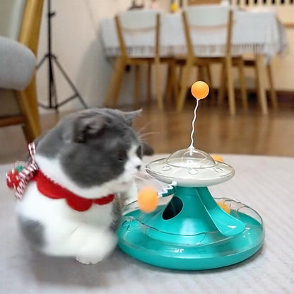 Jouet pour Chat Distributeur de Croquettes - Tournichat™ Pour toi Mon chat