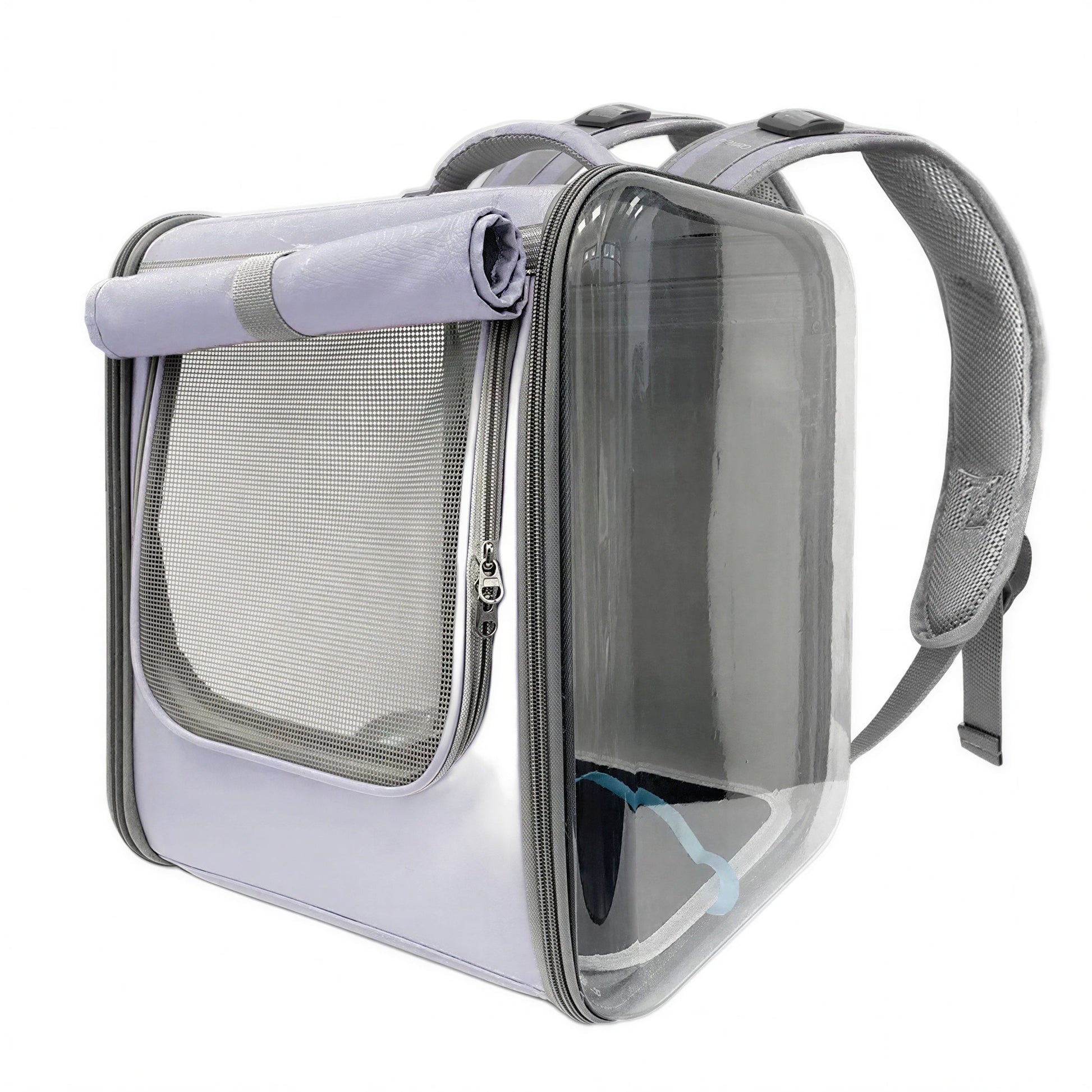 Sac à dos carré de transport spacieux pour chat Pour toi Mon chat