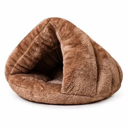 Lit Pour Chat En Forme De Triangle Matière Peluche Douce Pour toi Mon chat