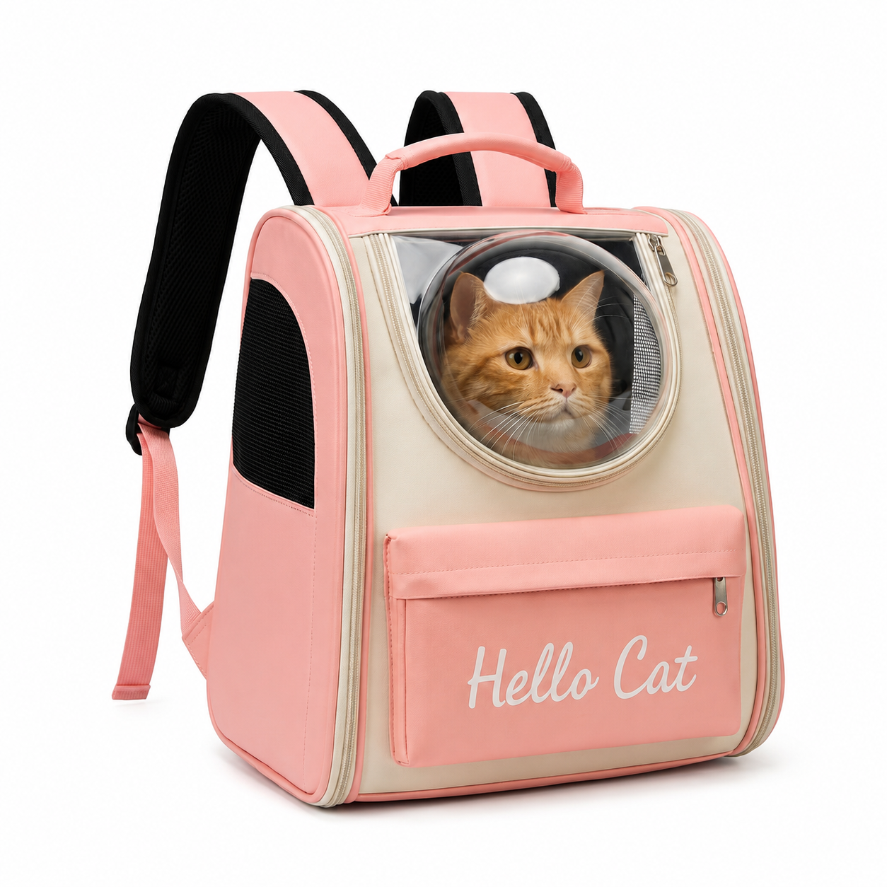 Sac a Dos Chat - Hello Cat Mission Spatiale pour Votre Animal de Compagnie Pour toi Mon chat