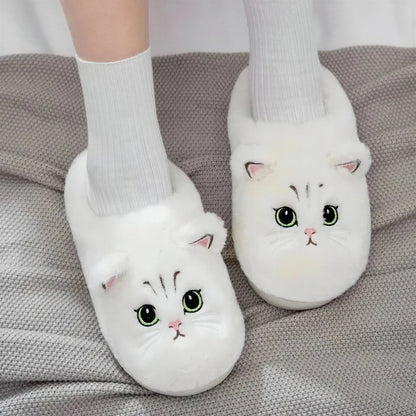 Cadeau Fan De Chat Chausson Blanc Pour toi Mon chat