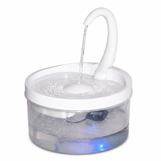 Fontaine à eau automatique silencieuse avec filtration et lampe pour chat Pour toi Mon chat
