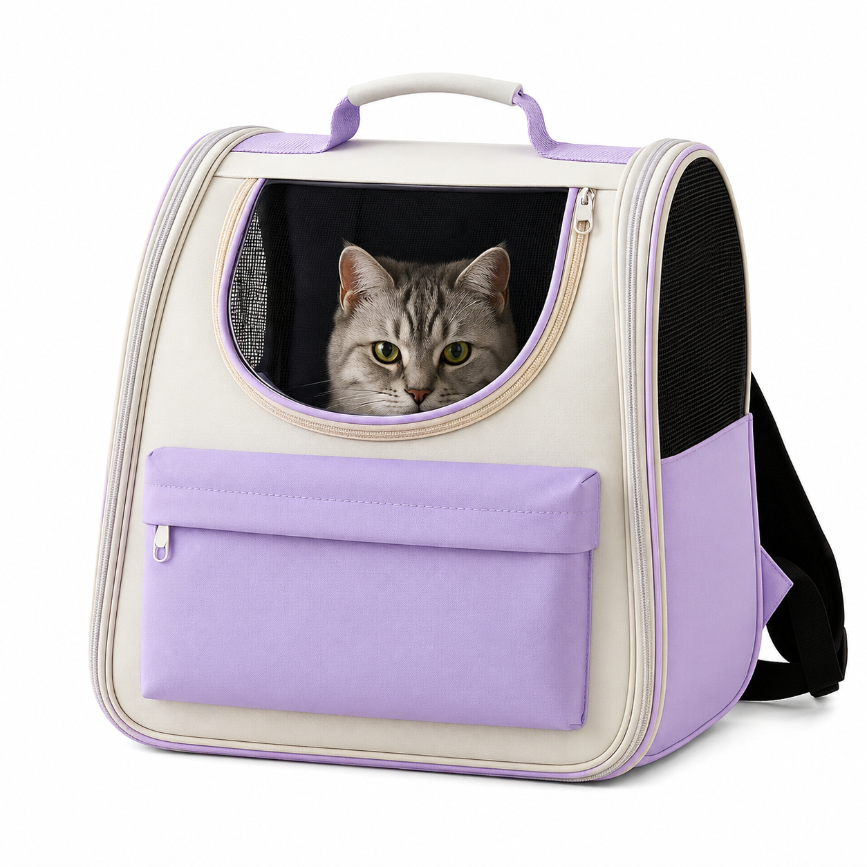 Sac a Dos Chat - Hello Cat Mission Spatiale pour Votre Animal de Compagnie Pour toi Mon chat