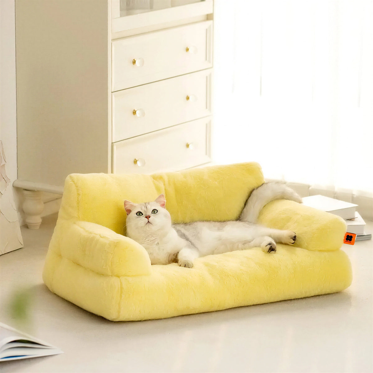 Canapé lavable doux et confortable pour chat Pour toi Mon chat