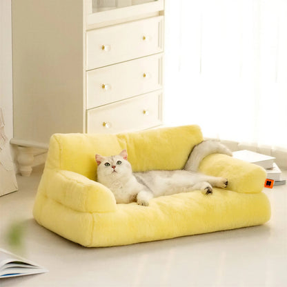 Canapé lavable doux et confortable pour chat Pour toi Mon chat