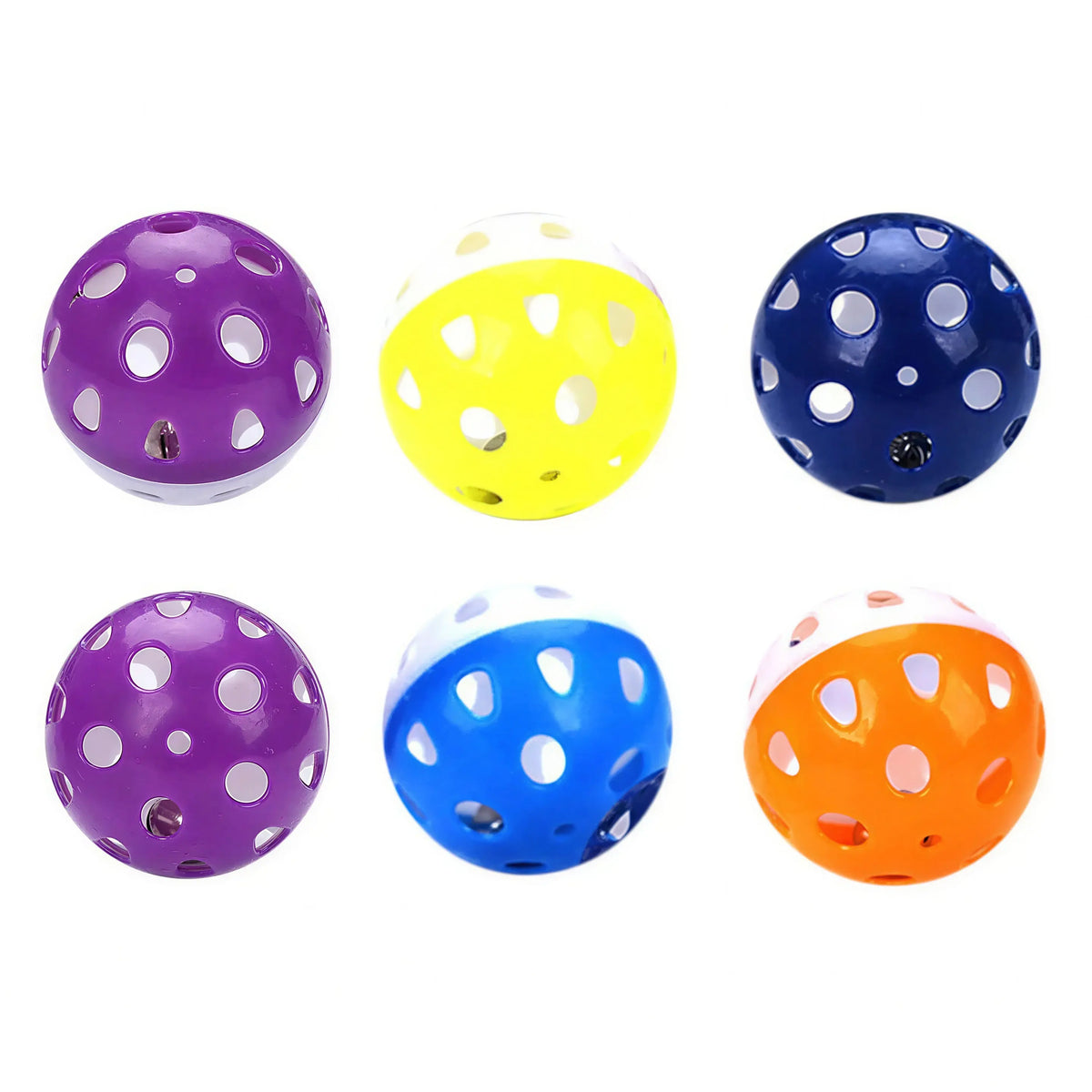 Ensemble de six boules amusantes avec cloche pour chat Pour toi Mon chat