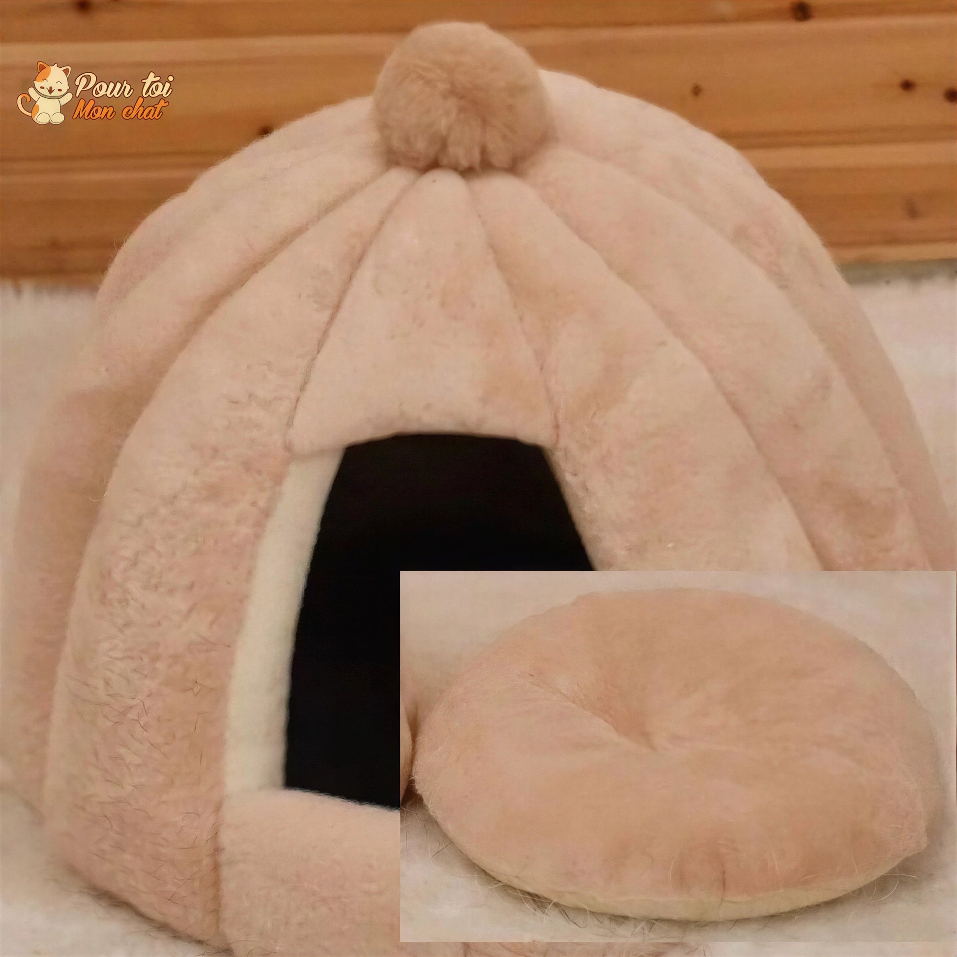 Coussin anti stress et relaxant pour chat, Igglo'Cat™ Pour toi Mon chat