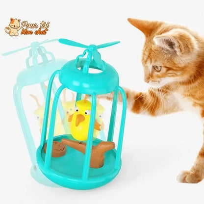 Cage à oiseau ludique pour chat - Titi&GrosMinet™ Pour toi Mon chat