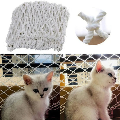 Filet de Protection Chat Robuste en Forme de Losange Pour toi Mon chat