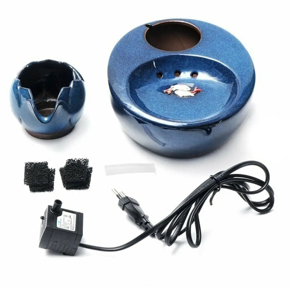 Fontaine à boire électrique en céramique pour chat Pour toi Mon chat