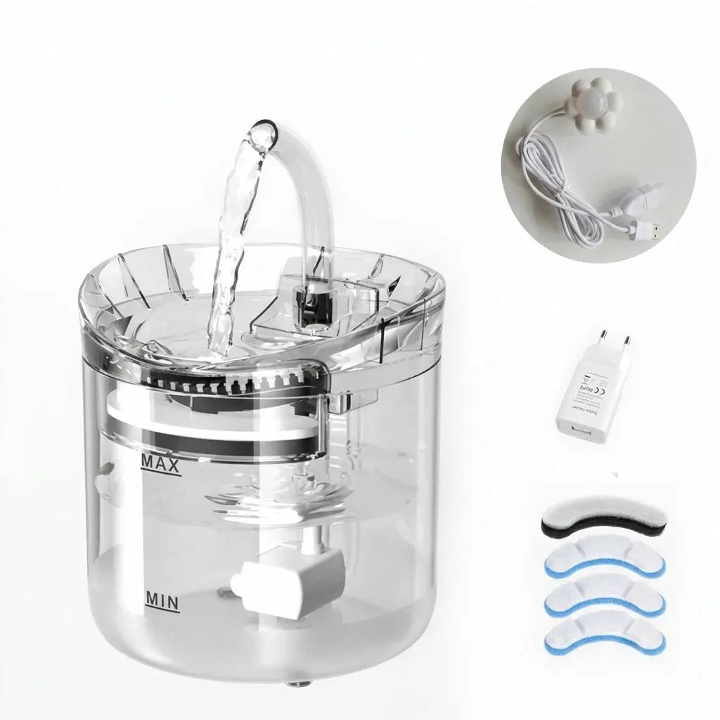 Fontaine à eau pour chat avec capteur automatique Pour toi Mon chat