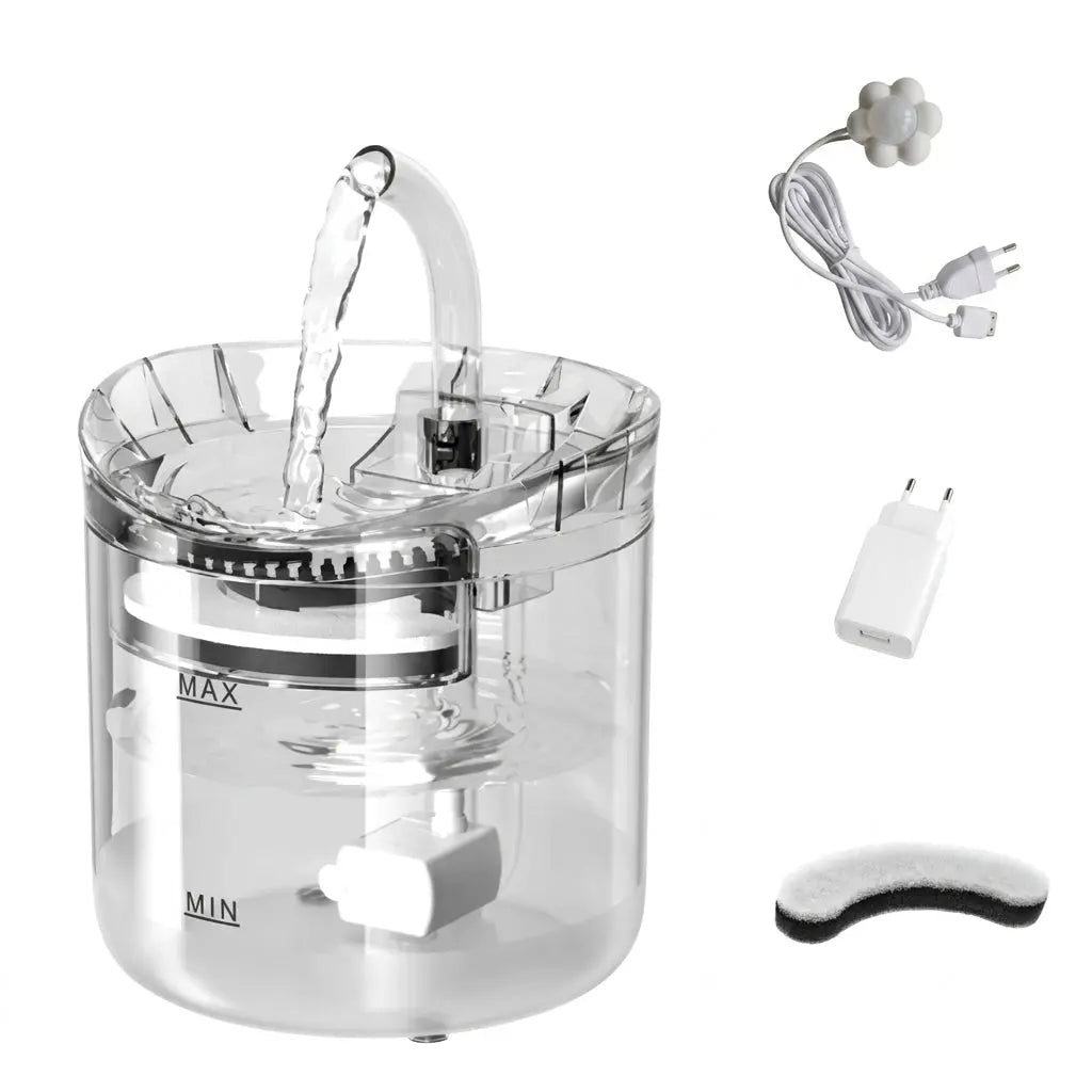 Fontaine à eau pour chat avec capteur automatique Pour toi Mon chat