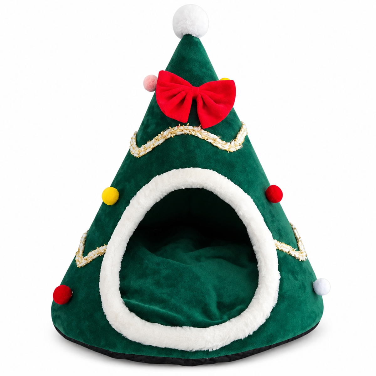 Noël Sapin de Noël Or et Argent - Pour Chat - SapinVelours™ Pour toi Mon chat