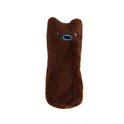 Jouet en peluche pouvant être garni d’herbe à chat - MonDoudouChat™ Pour toi Mon chat