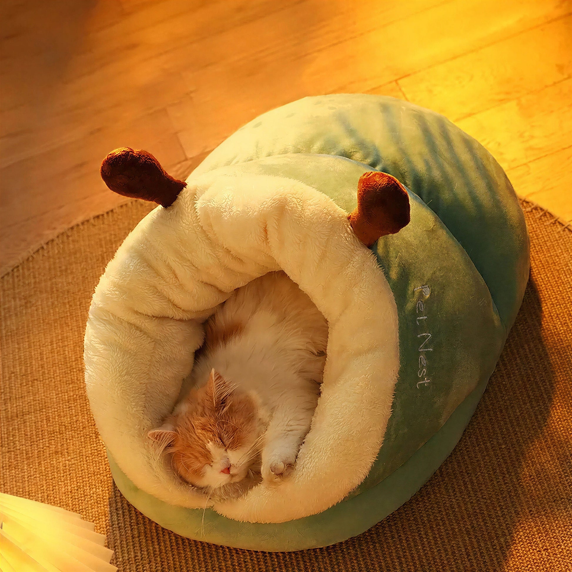 Lit Pour Chat En Forme De Chausson Avec Des Bois De Renne Pour toi Mon chat