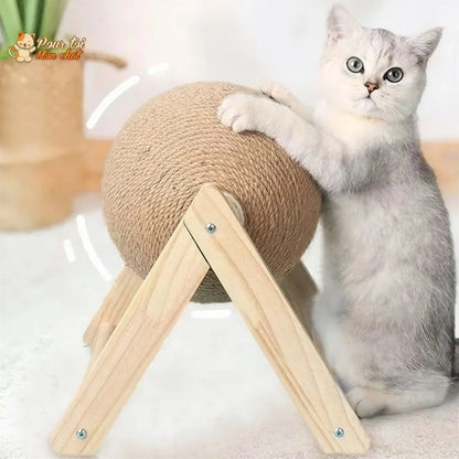 Griffoir brosse boule pour chat - Grif'Ball'Cat™ Pour toi Mon chat