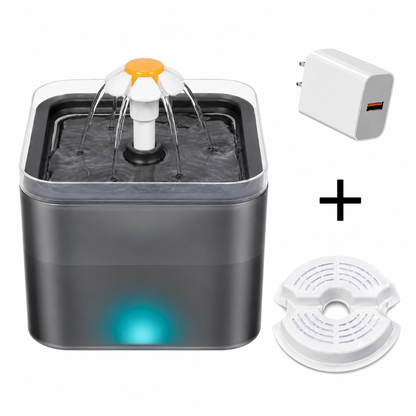 Fontaine à eau pour chats avec éclairage LED Pour toi Mon chat