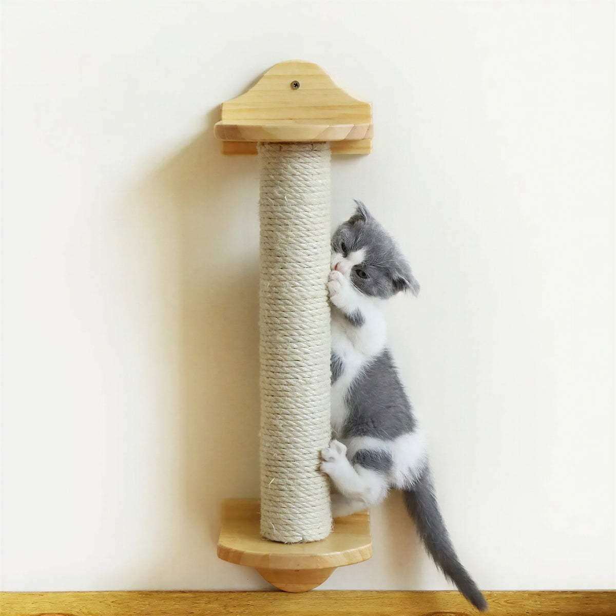 Arbre à gratter mural en sisal pour chats Pour toi Mon chat