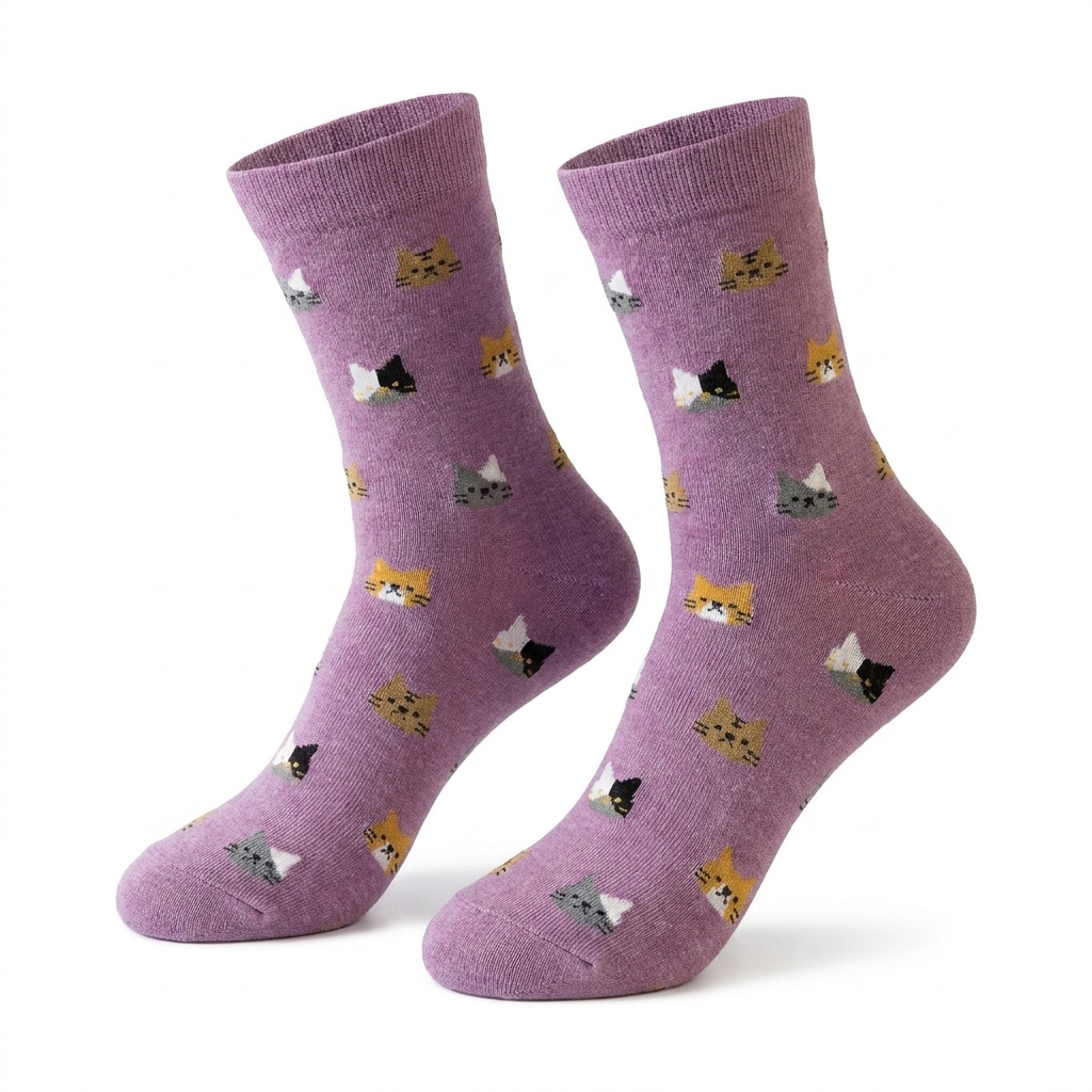 Cadeau Fan De Chat Chaussettes Chaude En Coton Pour toi Mon chat